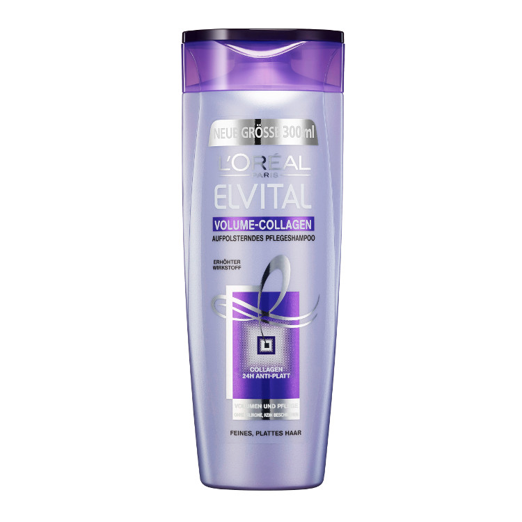 Køb L'Oréal Shampoo Volume Collagen 300ml billigt her
