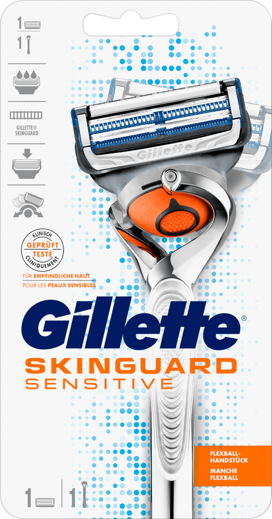 gillette skinguard sensitive barberskraber